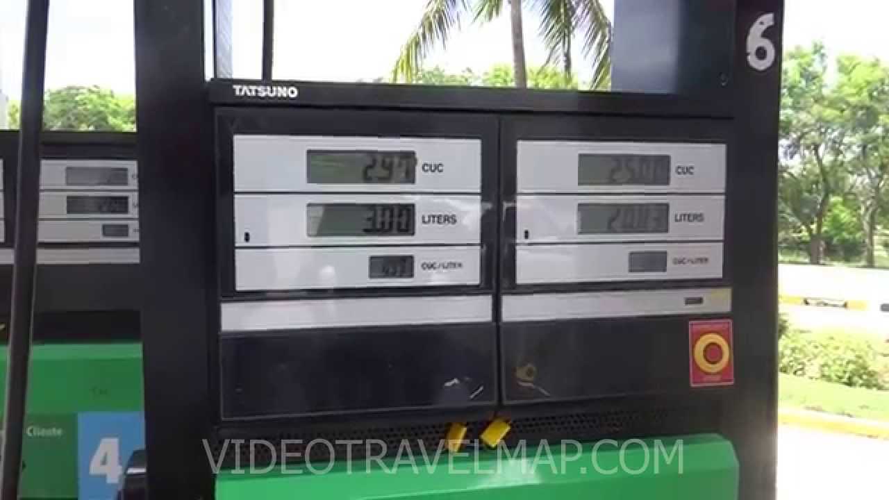 Cena paliwa na Kubie