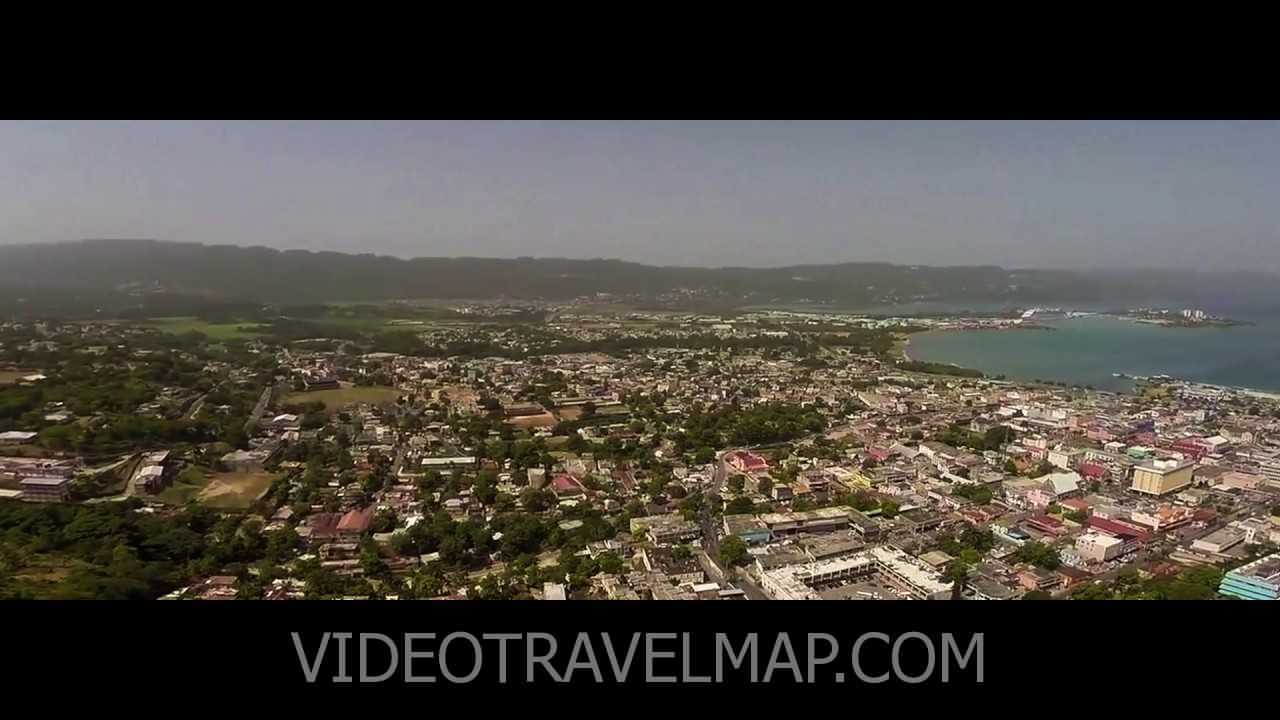 Wideo z Drona nad Montego Bay Craft Market