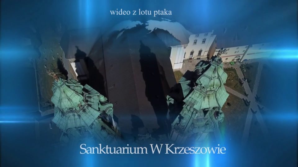Bazylika Mniejsza w Krzeszowie sfilmowana z drona