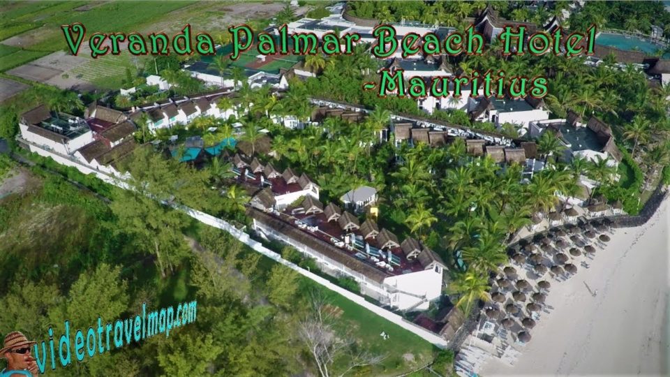 Veranda Palmar Beach Hotel Mauritius Wideo z Drona